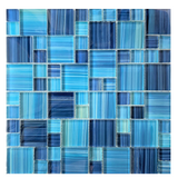 KAUAI BLUE MIX 1X2 / 2X2 POOL TILE